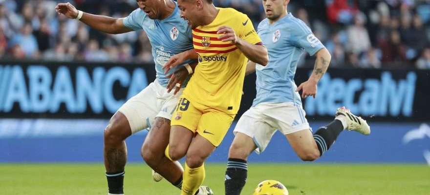 Liga Celta FC Barcelone en images