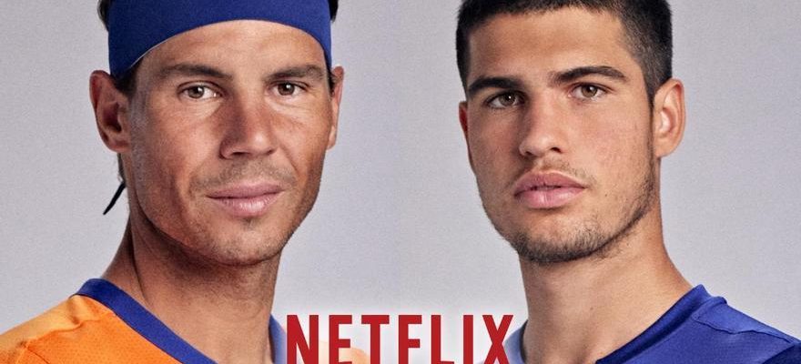 Netflix recrute Rafa Nadal et Carlos Alcaraz pour un match