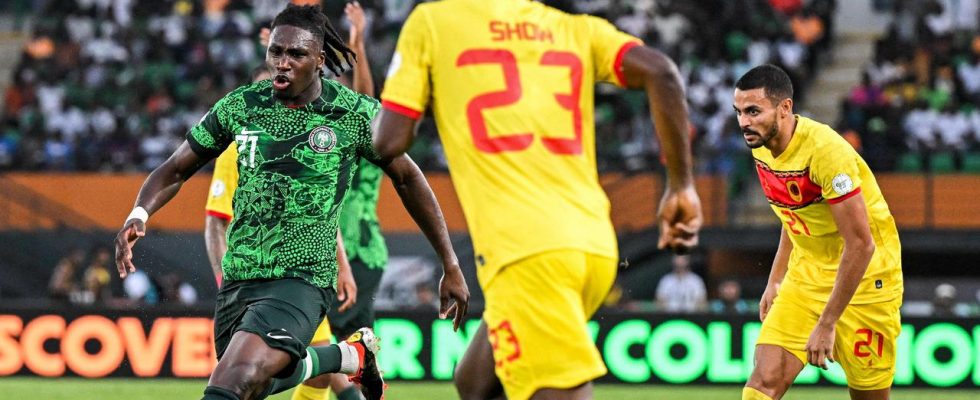 Osimhen avec le Nigeria demi finaliste de la Coupe dAfrique le