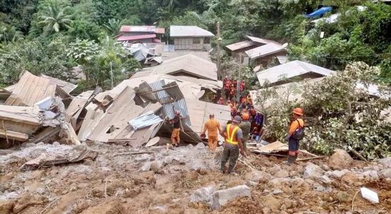 Un glissement de terrain fait au moins six morts aux