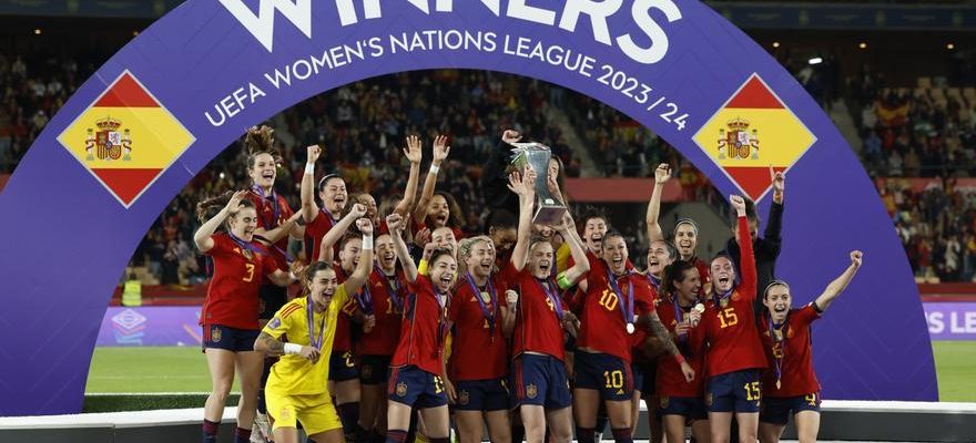 Une Espagne historique proclamee championne de la Ligue des Nations