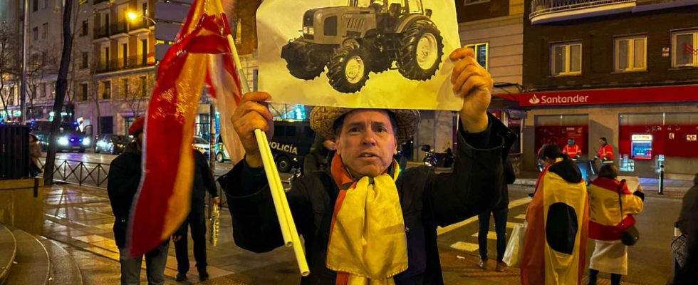 ponction dans les manifestations agraires de Ferraz auxquelles seuls les