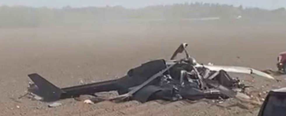 Au moins deux morts apres le crash dun helicoptere militaire
