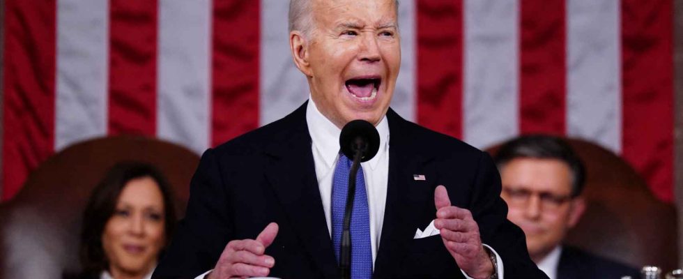 Biden utilise le discours sur letat de lUnion pour attaquer