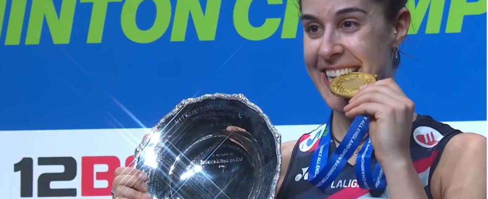 Carolina Marin remporte le All England apres labandon de Yamaguchi