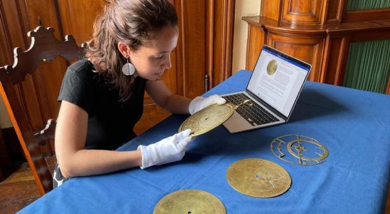 Decouverte dun astrolabe unique de lepoque arabe fabrique a Tolede
