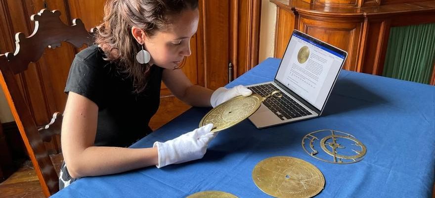 Decouverte dun astrolabe unique de lepoque arabe fabrique a Tolede