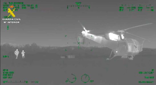 La Garde civile intercepte plusieurs helicopteres que les mafias utilisent