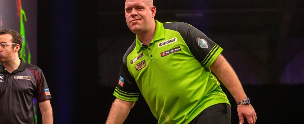 La sequence de victoires consecutives de Van Gerwen en Premier