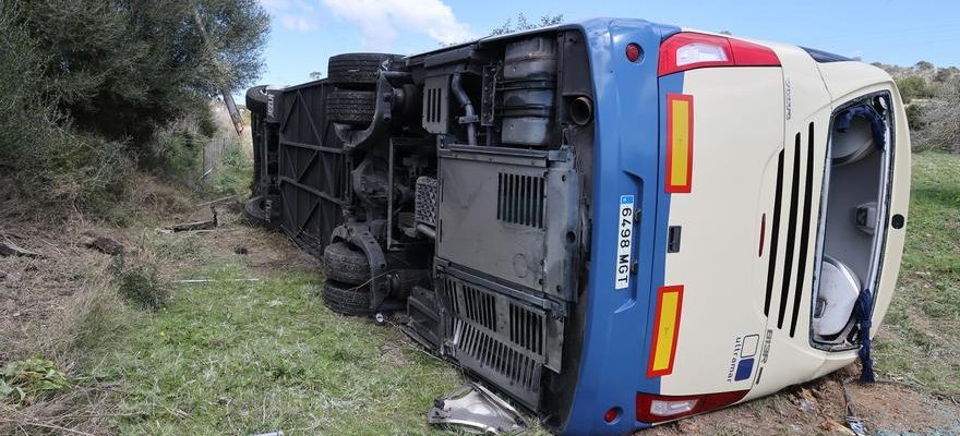 Le conducteur a freine un peu tard et le vehicule