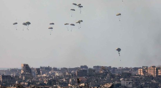 Lechec dun parachute dans le programme daide a Gaza fait