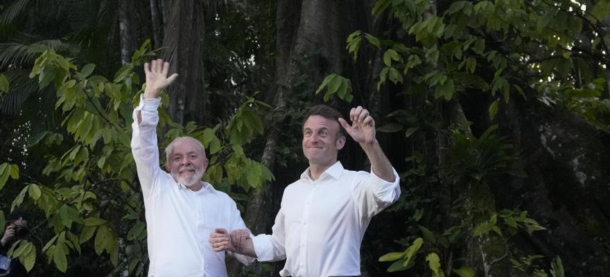 Lula et Macron se rencontrent en Amazonie pour relancer les