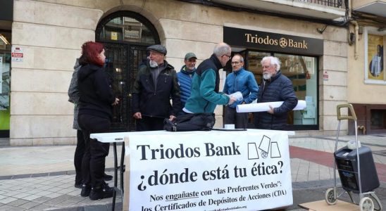 Manifestation a Saragosse contre les abus bancaires de