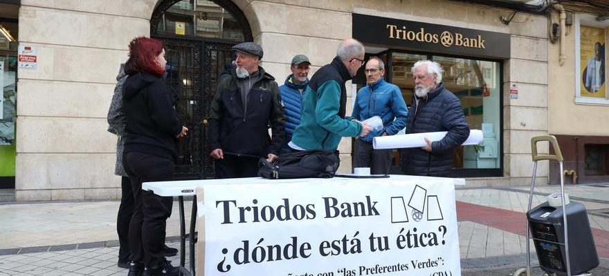 Manifestation a Saragosse contre les abus bancaires de