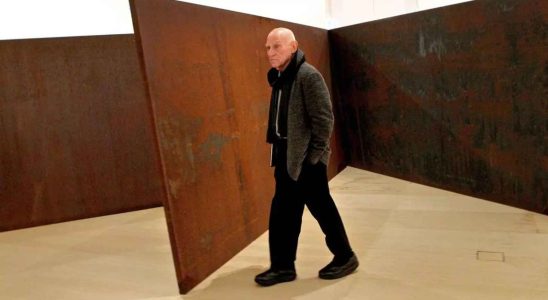 Richard Serra le maitre des sculptures en acier decede a