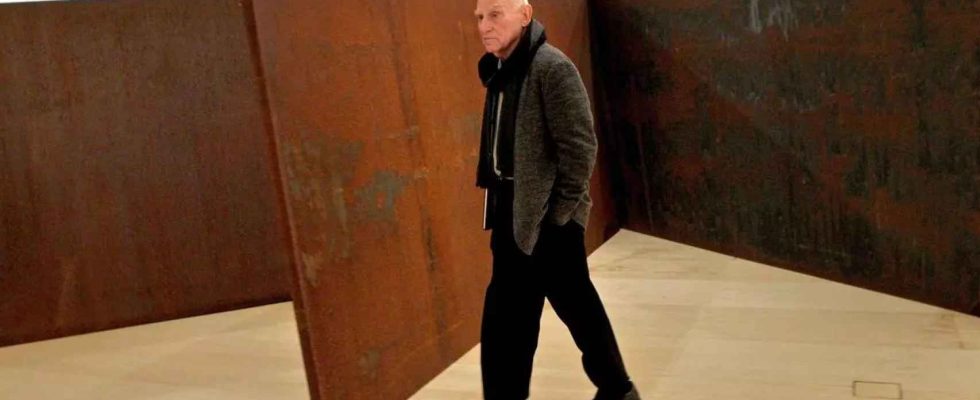 Richard Serra le maitre des sculptures en acier decede a