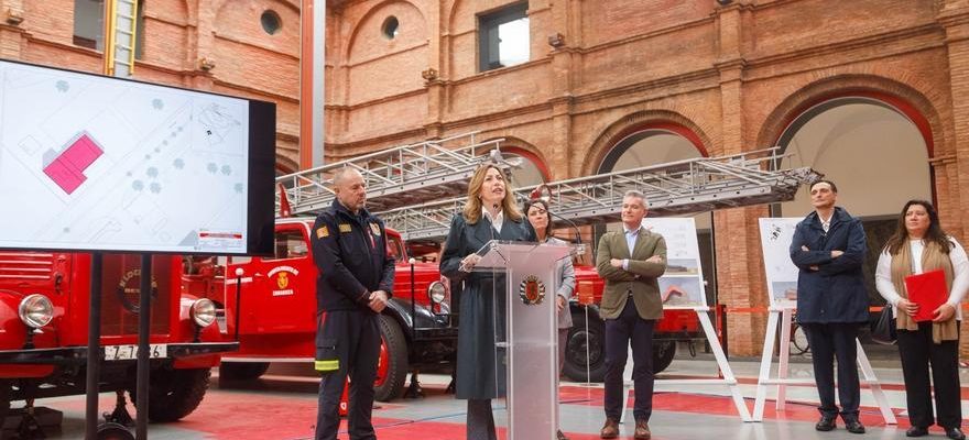 Saragosse aura une nouvelle caserne de pompiers a La Cartuja
