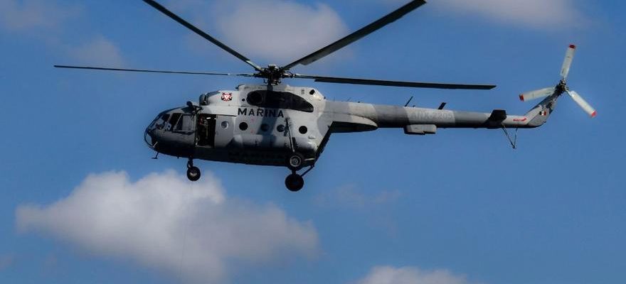 Un helicoptere militaire secrase au Mexique faisant au moins trois