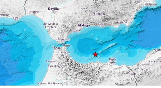 Un tremblement de terre de magnitude 43 dans la mer