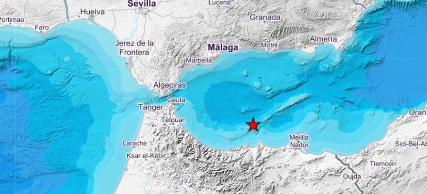 Un tremblement de terre de magnitude 43 dans la mer