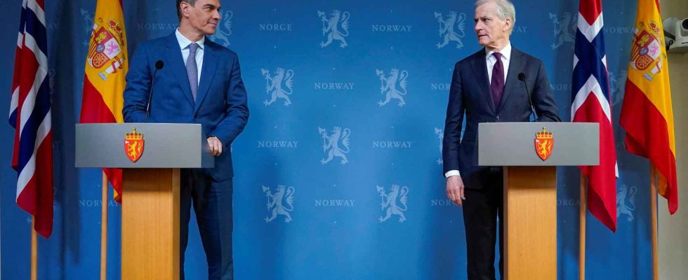 La Norvege soutient Sanchez dans la reconnaissance de lEtat palestinien