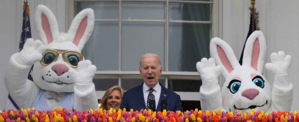 La fete de Paques de Biden gachee par sa faible