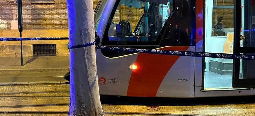 La ligne de tramway de Saragosse est coupee en raison