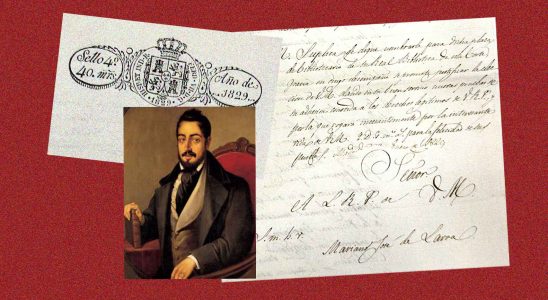 Les archives du Palais Royal decouvrent une lettre de Larra