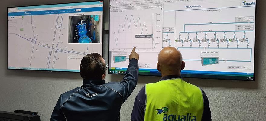 Numeriser leau pour obtenir un effet de cascade de developpement