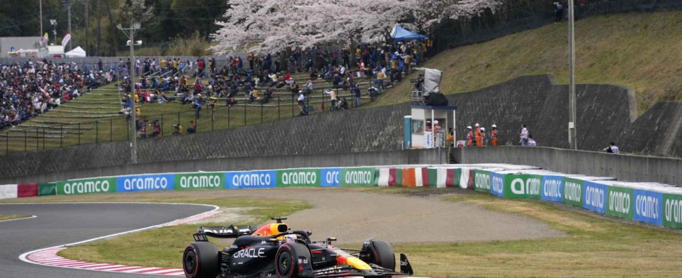 Verstappen decroche une pole position incontestable a Suzuka avec Sainz