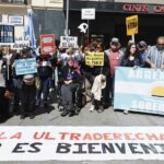 200 personnes manifestent a Madrid contre la visite de Javier