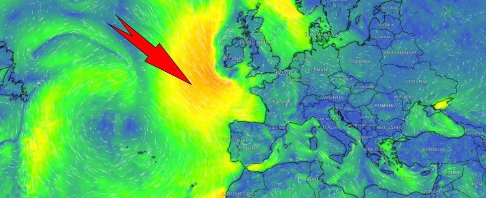 Aemet met en garde contre les zones de fortes pluies