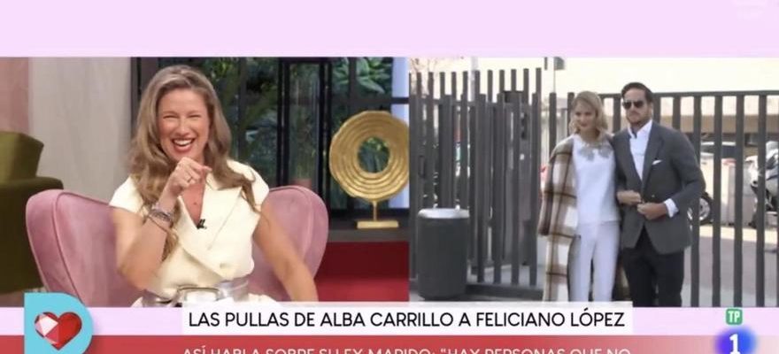 Alba Carrillo charge a nouveau Feliciano pour la enieme fois