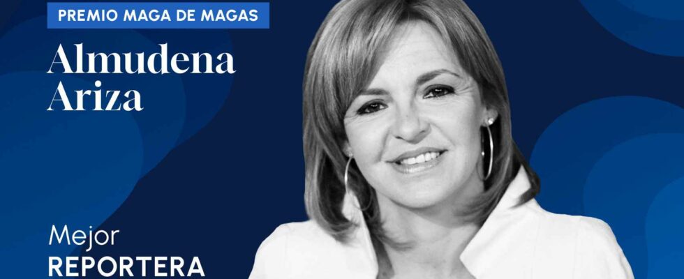 Almudena Ariza prix Maga de Magas du meilleur reporter pour