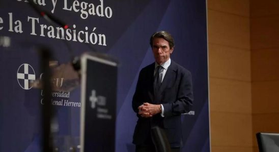 Aznar defend les lois de lharmonie et accuse la gauche