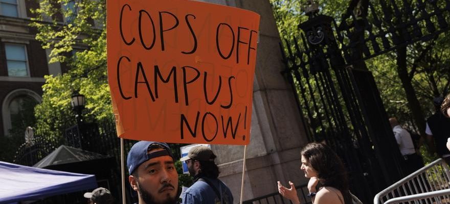 Biden condamne la violence lors des manifestations universitaires aux Etats Unis