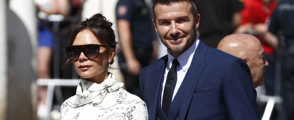 David et Victoria Beckham arrivent a Valladolid