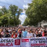 Des milliers de personnes manifestent a Madrid contre les politiques