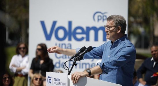 ELECTIONS FEIJOO CATALOGNE Feijoo affirme que le PSOE sest