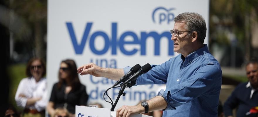 ELECTIONS FEIJOO CATALOGNE Feijoo affirme que le PSOE sest