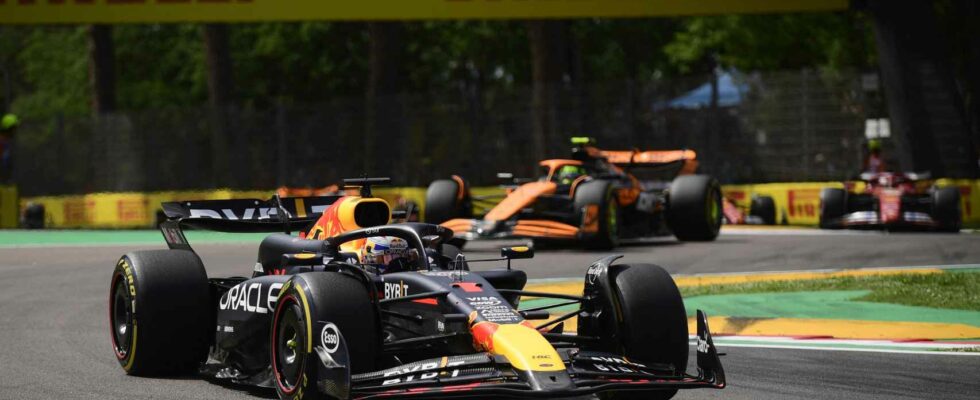 F1 en direct Course GP dImola Verstappen mene