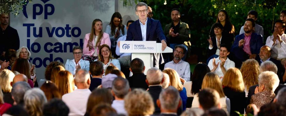 Feijoo accuse le PSC Junts et ERC detre responsables du