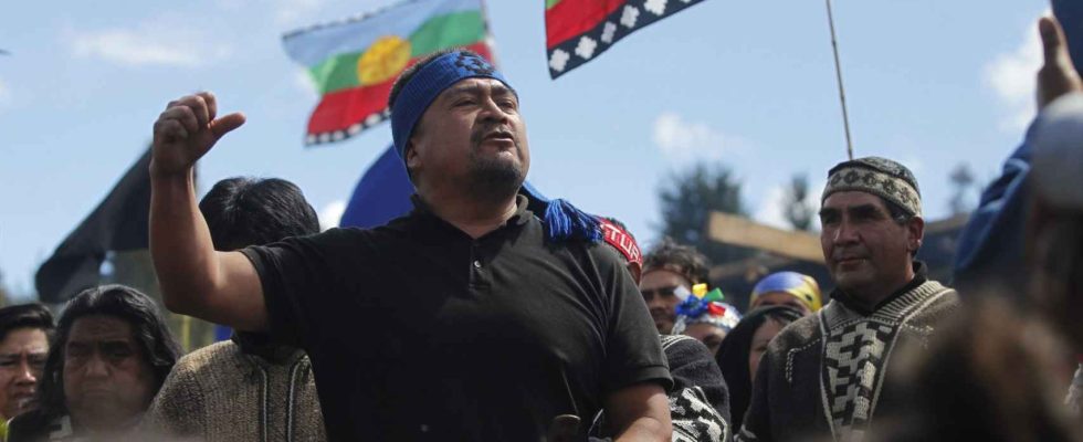 Hector Llaitul le chef dun groupe arme mapuche condamne au