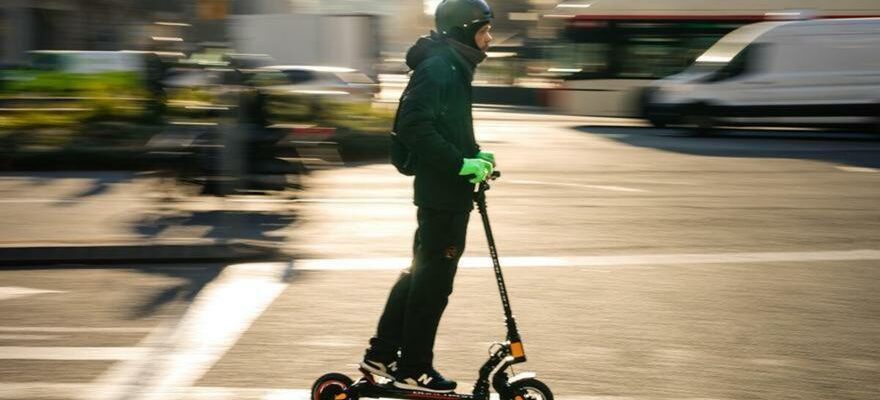 Il a ete arrete pour avoir conduit un scooter vole