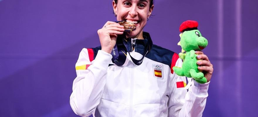 Joueuse de badminton Carolina Marin Prix sportif Princesse des Asturies