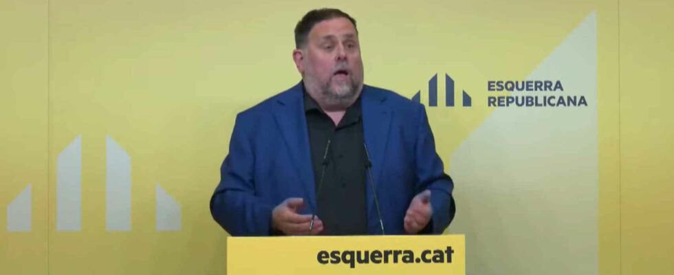 Junqueras admet un manque dharmonie avec les electeurs et propose