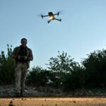 LUkraine lance une attaque massive de drones sur la ville