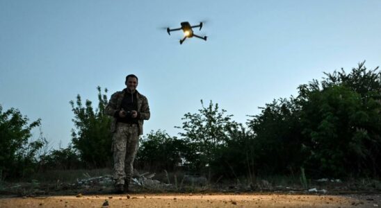 LUkraine lance une attaque massive de drones sur la ville