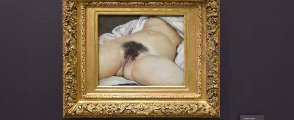 Le tableau de Courbet LOrigine du monde vandalise en France