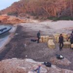 Les Mossos saisissent 4 tonnes de haschich lors du debarquement